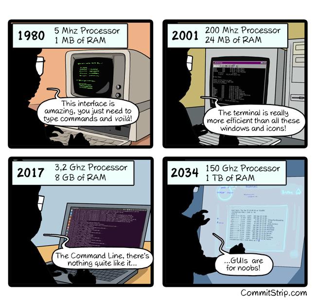 The terminal is still the interface